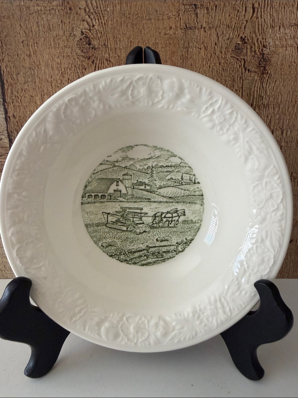 VTG Taylor Smith & Taylor “Pastoral” fruit/dessert bowl